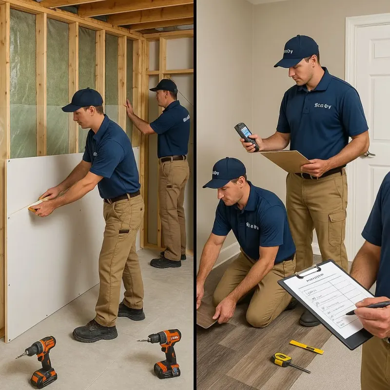 Repairs and Reconstruction process in Chico, WA